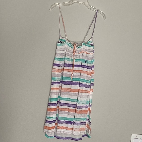 Volcom striped strappy Sun dress multicolor medium - Picture 3 of 4